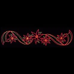 23' Poinsettia Skyline, LED