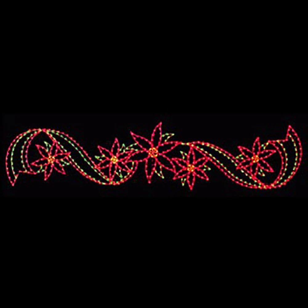 23' Poinsettia Skyline, LED 1 23' Poinsettia Skyline, LED