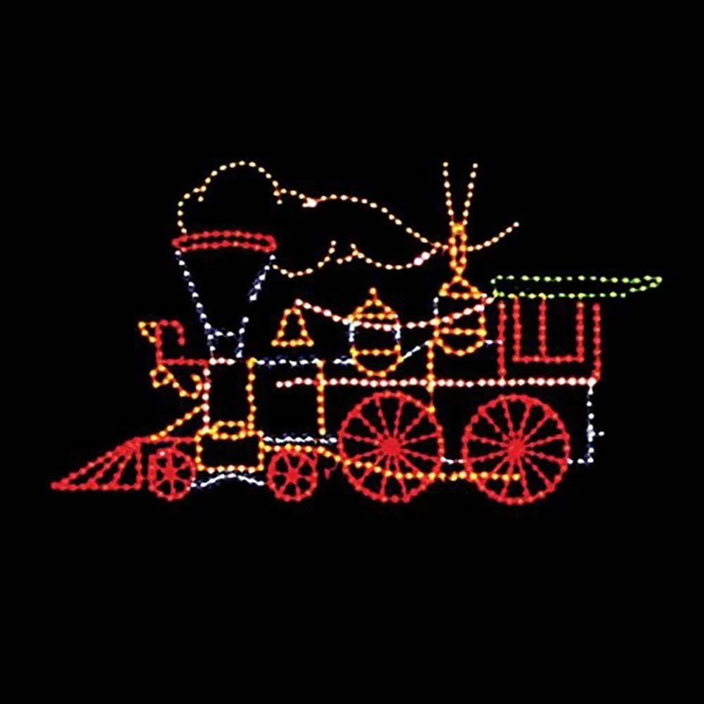 10' Belle Of The 80's Locomotive, LED 1 10' Belle Of The 80's Locomotive, LED
