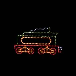 6' Belle Of The 80's Coal Car, LED