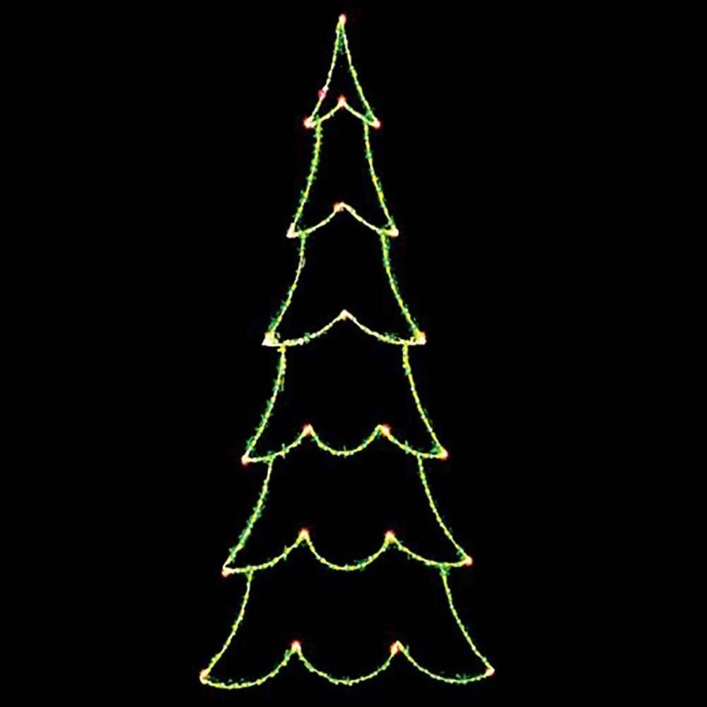 12' Carolina Pine Tree, LED 1 12' Carolina Pine Tree, LED
