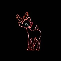 10' Baby Reindeer, LED