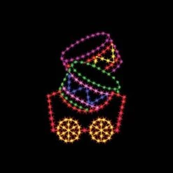 6' Silhouette Drum Car, LED