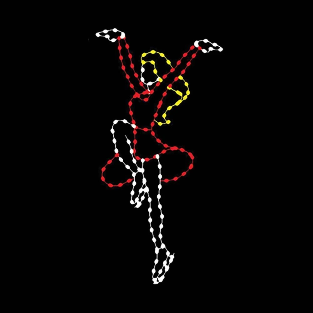 8' Ice Skating Ballerina, LED 1 8' Ice Skating Ballerina, LED