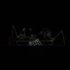 10' X 28' Santa And Elves Fishing , LED