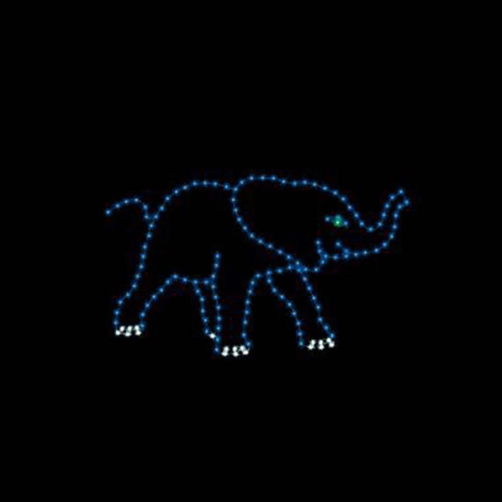 5' Baby Elephant, LED 1 5' Baby Elephant, LED