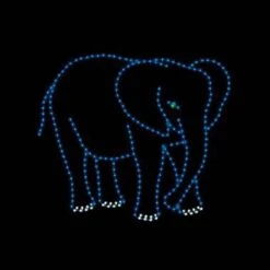 8' Mama Elephant, LED