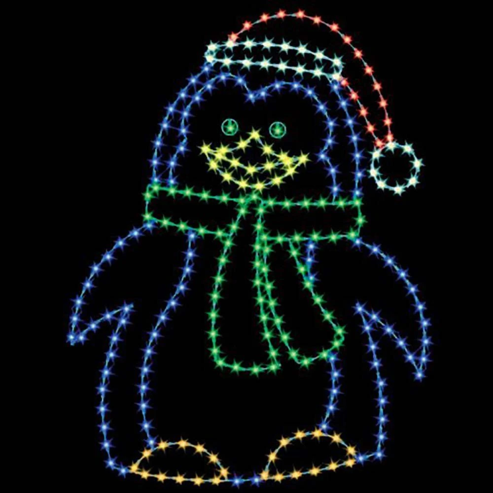 8' Penguin Mom, LED 1 8' Penguin Mom, LED