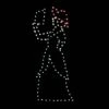 7 1/2' Victorian Caroler Woman, LED