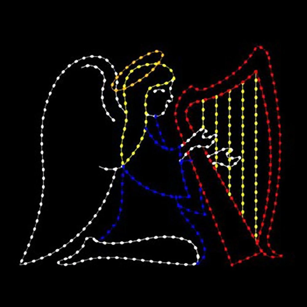 8' Angel Playing Harp 1 8' Angel Playing Harp