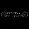 12' X 58' Festival Of Lights Sign With Holly And Scrolls, LED