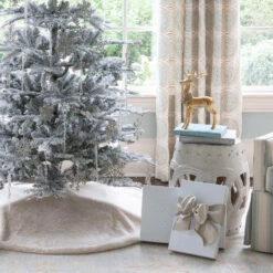 King Of Christmas Beaded Snowflake Ornaments (12 Pack) -The King Of Christmas 12BeadedSnowflakes