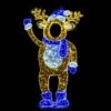 6' 8" 2D LED Papa Deer - Photo Op Display