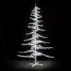11' Ice Sculpture Christmas Tree - Pure White