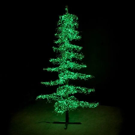 11' Ice Sculpture Christmas Tree - Green 1 11' Ice Sculpture Christmas Tree - Green