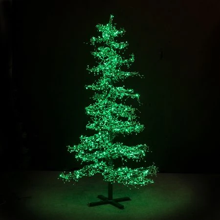 9' Ice Sculpture Christmas Tree - Green 1 9' Ice Sculpture Christmas Tree - Green