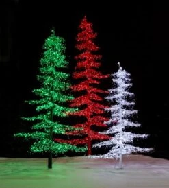 11' Ice Sculpture Christmas Tree - Green 13 11' Ice Sculpture Christmas Tree - Green -The King Of Christmas 3d 11007 3d 1008 rd 3d 11006 c 7