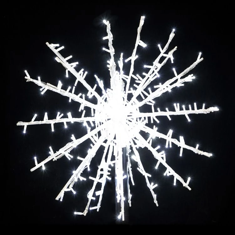 4' Icicle Burst LED Tree Topper 1 4' Icicle Burst LED Tree Topper