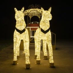 3D Carriage With Horses -The King Of Christmas 3d 11024 m