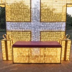 9.10' 3D Christmas Present - Photo Op Display 15 9.10' 3D Christmas Present - Photo Op Display -The King Of Christmas 3d 11028 i