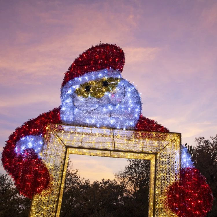 11.9' 3D Santa Photo Frame - Photo Op Display 6 11.9' 3D Santa Photo Frame - Photo Op Display - Image 6