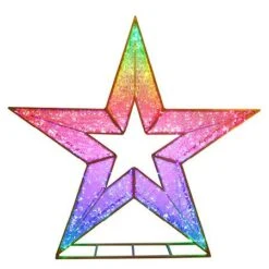 10' 3D LED Star - Twinkly Pro RGBW -The King Of Christmas 3d 1j003 twkrgbw 02