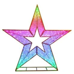 10' 3D LED Star - Twinkly Pro RGBW -The King Of Christmas 3d 1j003 twkrgbw 03