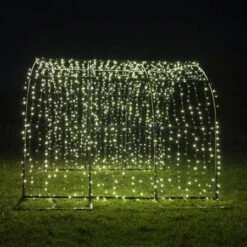 36' Walk Through Tunnel - LED - Warm White -The King Of Christmas 3d warch 4 ww 3 4