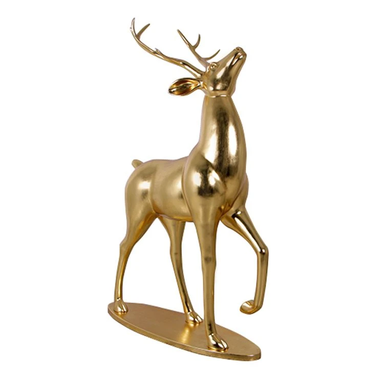 7' Majestic Stag - Gold 1 7' Majestic Stag - Gold