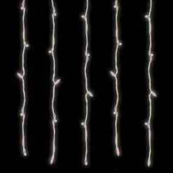 36 Light Warm White 5MM Curtain Lights