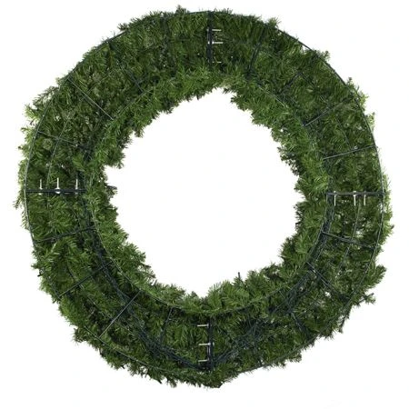60" Lit Warm White Deluxe Oregon Fir Wreath - Bow Option Available 5 60" Lit Warm White Deluxe Oregon Fir Wreath - Bow Option Available - Image 5