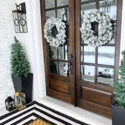 King Of Christmas 24" King Flock® Wreath Unlit 13 King Of Christmas 24" King Flock® Wreath Unlit -The King Of Christmas 85d9fc9ad6104e6c6c32ea1b92240f4a