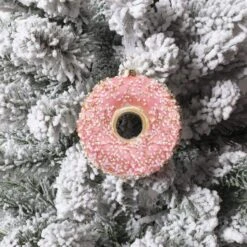 King Of Christmas Pink Sprinkled Donut Glass Ornament (4 Pack) 3 King Of Christmas Pink Sprinkled Donut Glass Ornament (4 Pack) -The King Of Christmas DOUGHNUT LIFESTYLE 9eaa9150 a29a 4d61 be84 b018c16aa47c