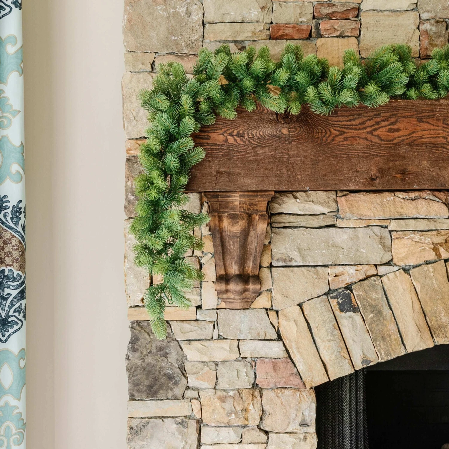 King Of Christmas 9' X 10" Royal Fir Garland Unlit 1 King Of Christmas 9' X 10" Royal Fir Garland Unlit