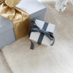 King Of Christmas 72" King Snow Faux Fur Tree Skirt -The King Of Christmas KOC2022TreePicksbeforeRetouching 62 9872f5f2 ccde 4a3d 8e84 91dd2b47ab78