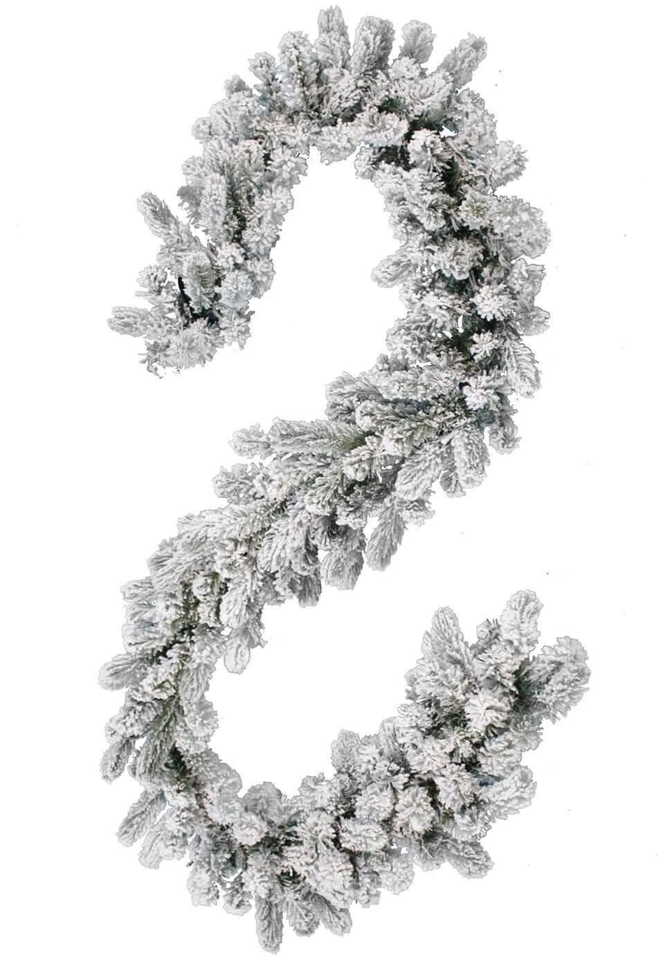 King Of Christmas 9' X 12" King Flock® Garland Unlit 3 King Of Christmas 9' X 12" King Flock® Garland Unlit - Image 3