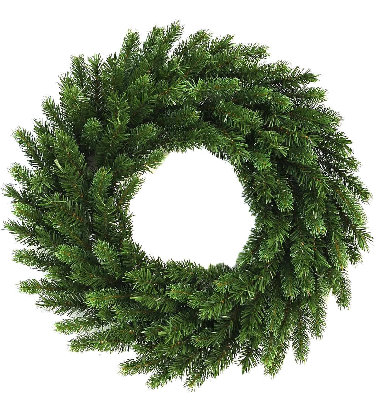 King Of Christmas 36″ King Fraser Fir Wreath With 150 LED Lights (Plug Operated) 2 King Of Christmas 36″ King Fraser Fir Wreath With 150 LED Lights (Plug Operated) - Image 2