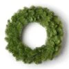 King Of Christmas 36" King Douglas Fir Wreath With 150 Warm White LED Lights (Plug Operated)