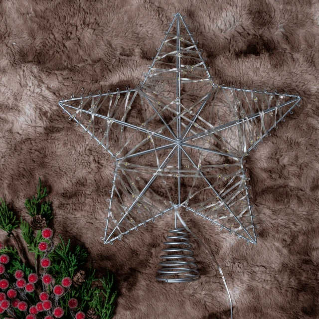 King Of Christmas 14" Tree Topper Star Low Voltage Warm White & Multi-Color LED Lights 1 King Of Christmas 14" Tree Topper Star Low Voltage Warm White & Multi-Color LED Lights