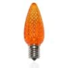 C9 SMD LED Retrofit Bulb - Amber/Orange - Minleon - Bag Of 25