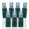 Wide Angle Conical Battery Operated LED D Cell 50 Lights - Pure White