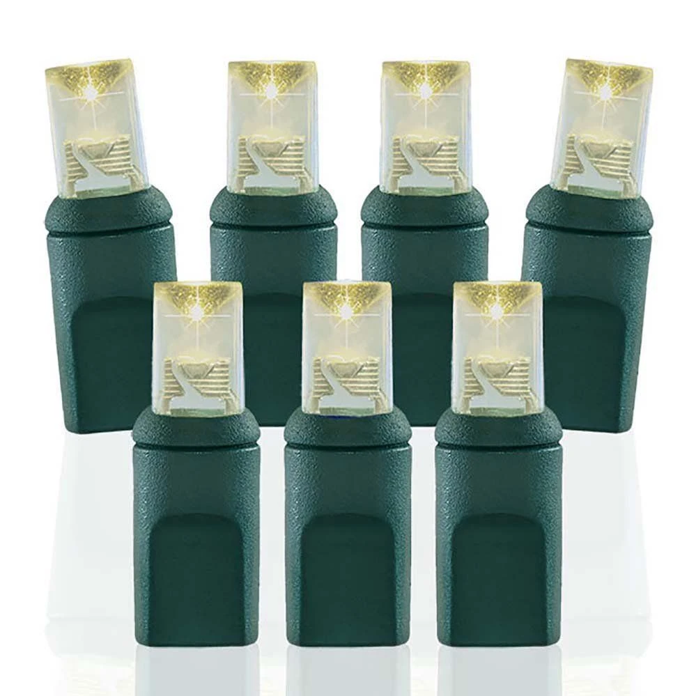 Wide Angle Conical Battery Operated LED D Cell 50 Lights - Warm White 1 Wide Angle Conical Battery Operated LED D Cell 50 Lights - Warm White