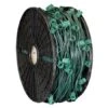 C7 Cord, 24" Spacing, Green Wire, SPT-1, 1000'