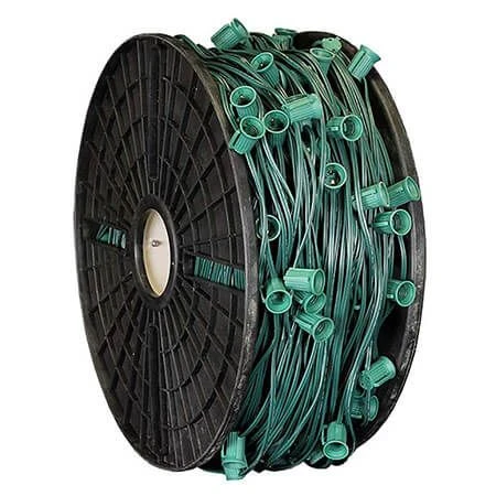 C7 Cord, 36" Spacing, Green Wire, SPT-1, 1000' 1 C7 Cord, 36" Spacing, Green Wire, SPT-1, 1000'