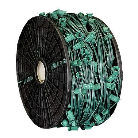 C7 Cord, 12" Spacing, Green Wire, SPT-1, 500' 1 C7 Cord, 12" Spacing, Green Wire, SPT-1, 500'