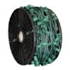 C7 Cord, 12" Spacing, Green Wire, SPT-2, 1000'