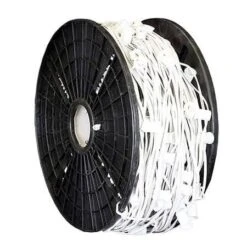 C7 Cord, 24" Spacing, White Wire, SPT-1, 1000'