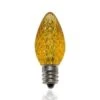 C7 SMD LED Retrofit Bulb - Yellow - Pro Christmas™ - Bag Of 25