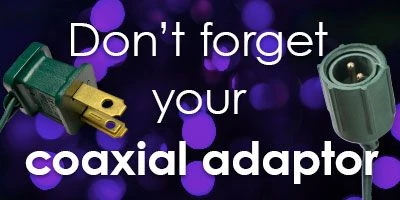 Wide Angle Conical - 6" Spacing, 50 Bulb, Grn Cord, UL Coaxial RY Plug - Full Wave - Multi 2 Wide Angle Conical - 6" Spacing, 50 Bulb, Grn Cord, UL Coaxial RY Plug - Full Wave - Multi - Image 2