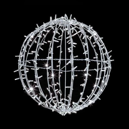 30" Foldable Sphere - LED - Cool White - Commercial Grade 1 30" Foldable Sphere - LED - Cool White - Commercial Grade